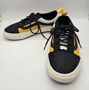 Vans Blue And Yellow Old Skool Sneakers Size 8.5 Women/7.0 Men